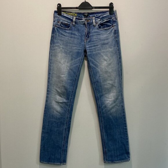 J.Crew Matchstick Straight Leg Stretch Jeans 28R TALL - Picture 10 of 14
